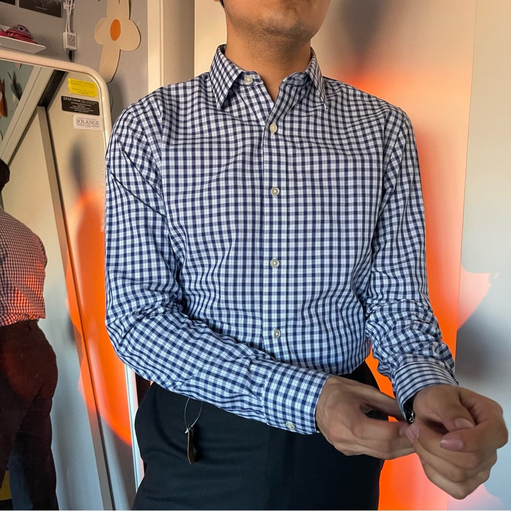 Banana Republic Dress Up Shirt with Pattern
